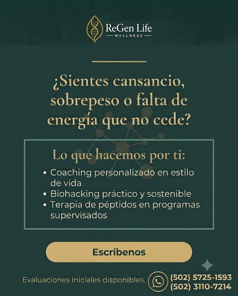 ¿Sientes cansancio, sobrepeso o falta de energía que no cede?